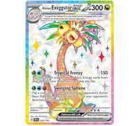 Alolan Exeggutor ex 225/191 Ultra Rare Pokemon Card | Surging Sparks Set | Scarlet & Violet Series | Titan Authenticated