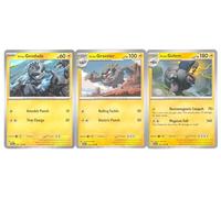 Alolan Golem 046/159 Journey Together Pokemon Evolution 3 Cards Lot