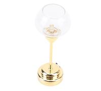 Alomejor 1:12 Dollhouse Miniature Ceiling Light, LED Hanging Light with On Off Switch for Dollhouse DIY Craft Room Decor and Photography (Gold)