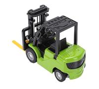 Alomejor 1:64 Mini RC Forklift, Alloy Body 360 Degree Rotation Remote Control Forklift Truck with APP Control, for Desktop Display and Play (Green)