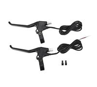 Alomejor 1 Pair Bicycle Brakes Brake Lever Set Left & Right Brake Lever Electric Bike Replacement Parts