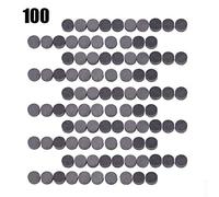 Alomejor 100 PCs Acrylic Inserts Dot Finger Plates -dots for Mandolin Guitar Base, Simple Maintenance and Replacement for Musicians (6mm)