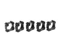 Alomejor 100pcs Battery Combine Holder Set Durable ABS Lipo Battery Bracket for Electric Vehicle Batteries and Solar Energy Storage 20.2x20.2mm