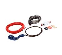 Alomejor 10GA Amplifier Wiring Kit Power Cable for Car Subwoofer Speakers with Copper Clad Aluminum Wire