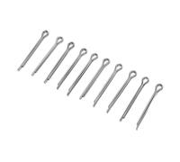 Alomejor 10pcs Bike Disc Brake Pads Lock Pins Stainless Steel Disc Brake Pads Pin for Disc Brake to Prevent Slipping