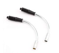 Alomejor 110 ° Bend Mountain Bike V Brake Noodles Cable Bend Tube Pipe Plastic Sleeves Boots Protector Hose JS