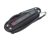 Alomejor 11K Dual Hot Rail Humbucker Pickup, Ceramic Magnet ABS Electric Guitar Accessories with Noise Reduction, for Electric Guitars (Black Track)