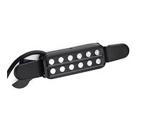 Alomejor 12 Soundloch Magnetic Tippup Converter for Acoustic Guitar, Improvement Instrument Sound, Suitable for Metal -string Guitar, Black
