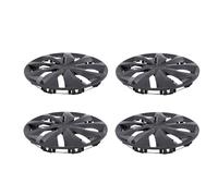 Alomejor 14 Inch Hubcaps, Wheel Covers, Stylish and Protective Rim Covers for Cars and SUVs (Black)