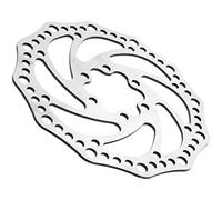 Alomejor 140mm Stainless Steel Brake Disc, 34mm Inner Diameter with Professional Manufacturing for Electric Scooter and Mountain Bike Accessories