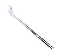 Alomejor 15 Inch Rod of The Steel Alloy -Scholarship Tool for Slim Rooms and Rusty Notes, Turning for The Torsion for The Mechanics and do -Team Schleuder (Silver)