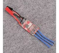 Alomejor 15A ESC Electronic Speed Controller, High Drive Efficiency with Forward and Backward Functions, for 1 28 1 24 RC Car Model