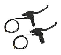Alomejor 1Pair Brake Levers Aluminium Alloy Left Brake & Right Hand Brake Power Failure Hand Brake Lever for Electric Scoooter