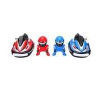 Alomejor 2.4G RC Bumper Cars for 2 Player Drift Racing Remote Control Ejecting Cars, with Dual Player Battle for Kids Indoor Outdoor Play (Style)