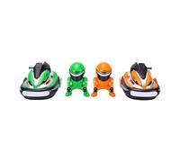Alomejor 2.4G RC Bumper Cars for 2 Player Drift Racing Remote Control Ejecting Cars, with Dual Player Battle for Kids Indoor Outdoor Play (Style 1)