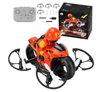 Alomejor 2.4G RC Flying Motorcycle, Dual-Mode Headless Remote Control