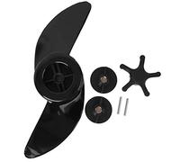 Alomejor 2 Blades Marine Propeller Lightweight Spare Propeller for Motor Boat Electric Engine Outboard