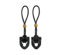 Alomejor 2 Pack Guitar Strap Locks, Silicone Base Cable Holder with Anti Slip Buttons, Perfect for Electric Acoustic Bass Guitar Players