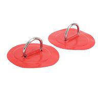 Alomejor 2 PCs Pad de Pad de Kano D-D-D-D-D-D-D-R-ring, Easy to Install, Adapted to the PVC Flot Surfing Panel on the High Resistance Fracture (Red)