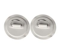 Alomejor 2 PCs Pad de Pad de Kano D-D-D-D-D-D-D-R-ring, Easy to Install, Adapted to the PVC Flot Surfing Panel on the High Resistance Fracture (Gray)