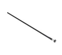 Alomejor 2 Way Guitar Truss Rod, 455mm Metal Adjustment Tool for Electric Bass Luthier Repair