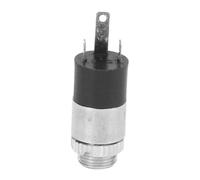 Alomejor 20Pcs 3.5mm Stereo Female Jack Audio Plug Adapter Reliable Socket for Audio Video Applications Durable Plastic/Iron Black/Silver