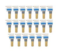 Alomejor 20PCS Walkie Talkie Volume Switch Replacement in Aluminium Alloy for UV5R BF-888S TK3107, Lightweight, Durable, Perfect for Two-Way Radios