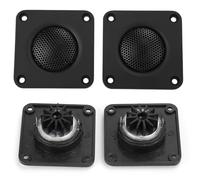Alomejor 2PCS 2" 4ohm Mini Portable Speaker for Home Office, Loudspeaker with Clear Sound Quality, Durable ABS Material, 30W Power