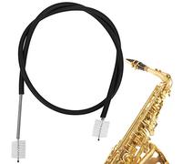 Alomejor 2pcs French Horn Cleaning Brush Set Rubber Material Rope Brush for Replacing Old or Broken Brushes