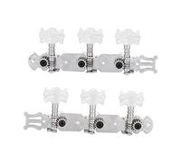 Alomejor 2pcs Guitar Tuning Pegs Acrylic Classical Guitar String Machine Heads Tuning Keys for Classical Guitar 3L 3R