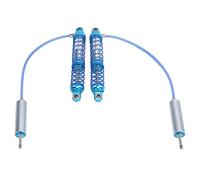 Alomejor 2pcs Hormoman of Internal Springs with Adjustable Damping for the RC 1/10 Car, Strong Damping Effect, Blue Color (100mm)