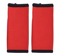 Alomejor 2PCS Kayak Paddle Grips Neoprene Non-Slip Paddle Grips Prevent Blisters and Callus for Canoe Boat Kayak Water Sports (Red)