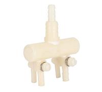 Alomejor 2PCS Plastic Adjustable Switch Splitter Valve for Aquarium Air Pump Diverter Convenient Operation for Fish Tanks (2 Heads)