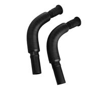 Alomejor 2Pcs Sink Drain Pipe Flexible PVC Hose for Kitchen and Bathroom Plumbing Solutions