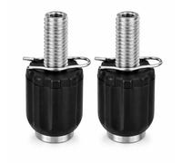 Alomejor 3 Pair Bike Cable Adjuster - M5 Screw Bicycle Brake Adjustment Thumb Shifter Regulator
