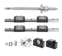 Alomejor 300mm Linear Guide Rail & Ballscrew Set