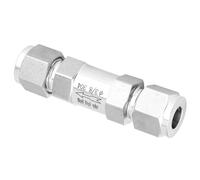 Alomejor 304 Stainless Steel BSPP Valve, Female Thread, 1/4 Inch (304 3/8“)