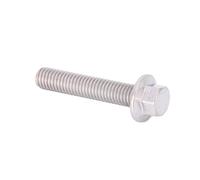 Alomejor 304 Stainless Steel Flange Bolt, M8 Hex Drive (M8*25)