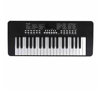 Alomejor 37 Key Portable Electronic Keyboard Rechargeable Electronic Piano with LED Display 200 Tones 200 Rhythms Recording Headphone Jack for Beginners Children Home Learning