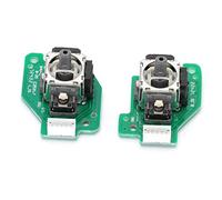 Alomejor 3D Analog Joystick Rocker Replacement Module Lightweight Consumer Electronics for Wiiu Game Handle 2 Units
