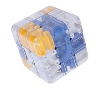 Alomejor 3D Maze Puzzle Educational Brain Teaser Toy for All Ages Blue Fine Motor Training for Group Play Plastic Labyrinth Puzzle Applicable for Cognitive Development