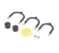 Alomejor 3PCS Golf Putting Gates Golf Putting Arch Practice Training Aid Set with Storage Bag for Indoor Outdoor Use (Black)