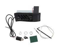 Alomejor 4 Band Acoustic Guitar Pickup, Transducer 7545R for Electro Acoustic Guitar with Volume Control and Battery Indicator