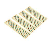 Alomejor 4 Pcs Guitar Fretboard Stickers, Multi Color Chord Note Labels with Paper Material, for Guitar Beginners Practice Accessories