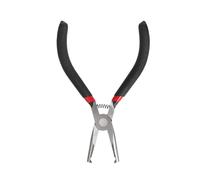 Alomejor 45 Degree Angled Jaw Fret Puller, Guitar Fret Removal Tool with Smooth Extraction for Fingerboard Protection (Pliers and 0.01 Fretboard Protector Pad)