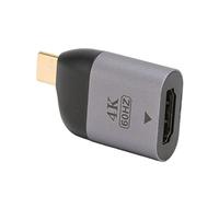 Alomejor 4K USB C to HD Multimedia Interface Adapter 60Hz Plug and Play for Monitor TV Projector Aluminum Alloy Design