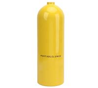 Alomejor 4l Mini Mini Scuba Tank Kit with Backpack for The Practice of Scuba Diving - Various and Beginners - Aviation Aluminum (Yellow)