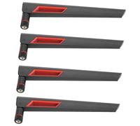 Alomejor 4pcs Omnidirectional WiFi Antenna High Gain 8dBi for RT-AC68U AC3200 EX6200 Router Durable ABS 7.6 Inch