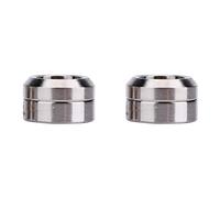 Alomejor 4Pcs/Set TC4 Titanium Bike Brake Cliper Gasket Brake Screw Washer Spacer For Mountain Bicycle Motorcycle(Titanium Color)