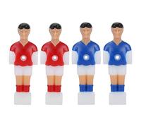 Alomejor 4PCS Table Foosball Player Plastic Table Soccer Player Doll Table Football Replacements Parts